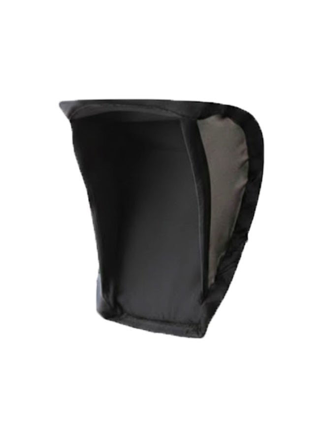 Car mobilephone sunshade, cellphone holder, sun visor, sun protection cover, significantly reduces reflections, improves visibility, foldable smartphone sunshade, prevents phone from overheating (black) 1pc - Image 2